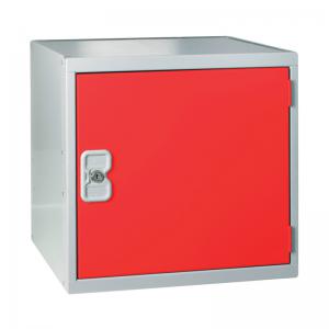 One Compartment Cube Locker 450x450x450mmm Red Door QU1818A01GURD