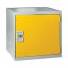 One Compartment Cube Locker 450x450x450mmm Yellow Door MC00102 MC00102