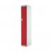 Express Standard Locker 1 Door 300x300x1800mm Red Deep MC00138 MC00138