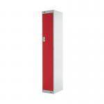 Express Standard Locker 1 Door 300x300x1800mm Red Deep MC00138 MC00138