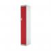 Express Standard Locker 1 Door 300x300x1800mm Red Deep MC00138 MC00138