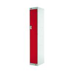 Express Standard Locker 1 Door 300x300x1800mm Red Deep MC00138 MC00138