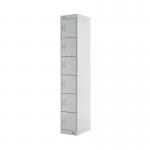 Six compartment Express Standard Locker 300x300x1800mm Light Grey Door MC00149 MC00149