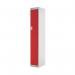 One Compartment Express Standard Locker 300x450x1800mm Red Door MC00153 MC00153