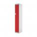 One Compartment Express Standard Locker 300x450x1800mm Red Door MC00153 MC00153