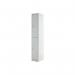 Two Compartment Express Standard Locker 300x450x1800mm Light Grey Door MC00155 MC00155
