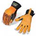 Mec Dex Rough Handler C5 360 Mechanics Gloves 1Pr Orange L MECPR-610L MDX80234