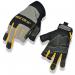 Mec DexWork Passion Tool Mechanics Gloves 1Pr GreyGold 2XL MECDY-7142XL MDX98053