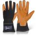 Mec Dex DexFlux Welder Mechanics Glove Tan L MDX98177