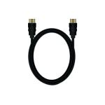MediaRange HDMI Cable with Ethernet 18Gbit 1.8m Black MRCS156 ME61259