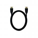 MediaRange HDMI Cable with Ethernet 18Gbit 1.8m Black MRCS156 ME61259