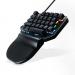 MediaRange Gaming Wired Mechanical Keypad with 27 Keys and 8 Colour Modes Black/Silver MRGS100 ME87111