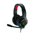 MediaRange Gaming Wired 7.1 Surround Sound Headset with RGB Colour Mode Black/Red MRGS301 ME87127