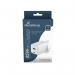 MediaRange GaN Fast Charging Adapter UK Plug 1xUSB-C and 1xUSB-A 45W White MRMA113-UK ME87895