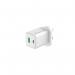MediaRange GaN Fast Charging Adapter UK Plug 1xUSB-C and 1xUSB-A 45W White MRMA113-UK ME87895