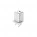 MediaRange GaN Fast Charging Adapter UK Plug 1xUSB-C and 1xUSB-A 45W White MRMA113-UK ME87895