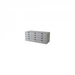 Paperflow Easy Office Stackable Drawer Module Grey Pack of 1 9H444L2.02