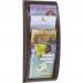 Fast Paper Quick Fit System Wall Display 4xA4 Black F406101 MF20367