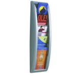Fast Paper Quick Fit System Wall Display 5x1/3 A4 Silver 4062.35 MF23965