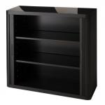 Paperflow Easy Office Cupboard H1045mm Black 2 Shelves Pack of 1 EE000006
