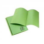 Initiative Square Cut Folders Mediumweight 250gsm Foolscap Green