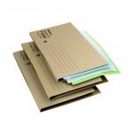 Initiative Economy Kraft Square Cut Folders 170gsm Foolscap Buff 100% Recycled