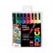 Posca Uni Posca PC-3M Paint Marker Fine Assorted (Pack of 8) 153544842 MI00366