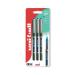 Uni-Ball Eye UB-157 Rollerball Pen Fine Blue (Pack of 3) 238212182 MI01477