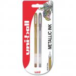 Uni-Ball Gold and Silver Pens Twin Pack Clipstrip (Pack of 12) 153486009 MI03094