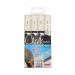 Uni-Ball UniChalk Chalk Marker Medium White (Pack of 4) 153494342 MI04673