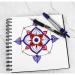 Uni-Ball Jetstream 3 Colour Pen Medium (Pack of 10) 246439000 MI09985