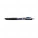 A close-up photo of uni-ball Gel Rollerball Pens Uni-Ball Signo 207E Rollerball Gel Pen in blue, neatly organized in a pack of 12. The pens feature a smooth rollerball tip and a comfortable grip for effortless writing.