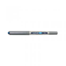 Uni-Ball Liquid Ink Rollerball Pen UB-157E Blue (Pack of 12) 315168000 MI17749