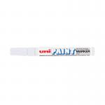 Unipaint PX-20 Paint Marker Medium Bullet White (12 Pack) 545491000 MI45492