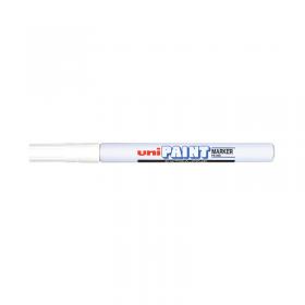 Unipaint PX-203 Paint Marker Fine Bullet White (12 Pack) 508341000 MI50834