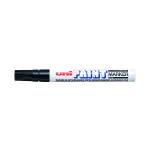 Unipaint PX-20 Paint Marker Medium Bullet Black (Pack of 12) 545616000 MI54561