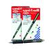 Buy 2 Uni-Ball Eye Rollerball Pen Black (Pack of 12) Get a Free Jetstream 3 Colour Pen (Pack of 10)