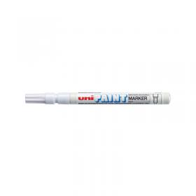 Uni-Ball UniPAINT PX21 Paint Marker Fine White (12 Pack) 124503000 MI81501