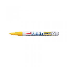 Uni-Ball UniPAINT PX21 Paint Marker Fine Yellow (12 Pack) 124511000 MI81502