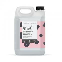 Miniml Bodywash and Bubble Bath Pink GrapefruitAloe Vera 5 Litre MIN123 MIN56206