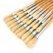 Major Brushes Hog Hair Round Head Paint Brushes Length 215mm (Pack of 30) 028649 MJB02864