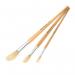 Major Brushes Hog Hair Round Head Paint Brushes Length 215mm (Pack of 30) 028649 MJB02864