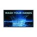 Wash Your Hands Splash Mat 85 x 150cm 19258659