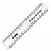 Maped Shatterproof Rulers 15cm Clear (Pack of 50) EE10424 MPD59146