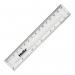 Maped Shatterproof Rulers 15cm Clear (Pack of 50) EE10424 MPD59146