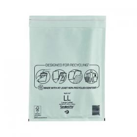 Mail Lite Bubble Lined Postal Bag Size LL 230x330mm White (Pack of 50) MAIL LITE LL MQ00217