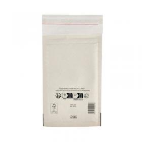 Sealed Air Bubble Lined Postal Bag White 120x210mm MLW B00 (Pack of 100) 103005497 MQ02002
