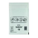 Mail Lite Bubble Lined Postal Bag Size B/00 120x210mm White (Pack of 100) MLW B/00 MQ02002