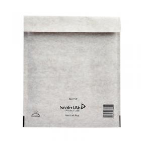 Sealed Air + Bubble Lined Postal Bag Size E2 220x260mm Oyster White (Pack of 100) 103025657 MQ23842