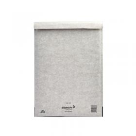 Mail Lite + Bubble Lined Size J/6 300x440mm Oyster White Postal Bag (Pack of 50) MLPJ/6 MQ23846